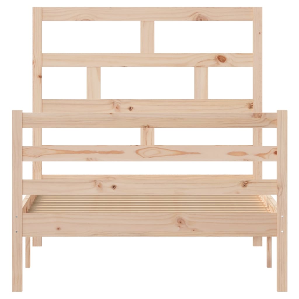 sengeramme 100x200 cm massivt træ