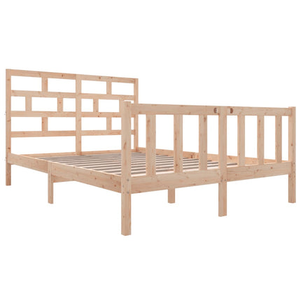 sengeramme 140x200 cm massivt træ