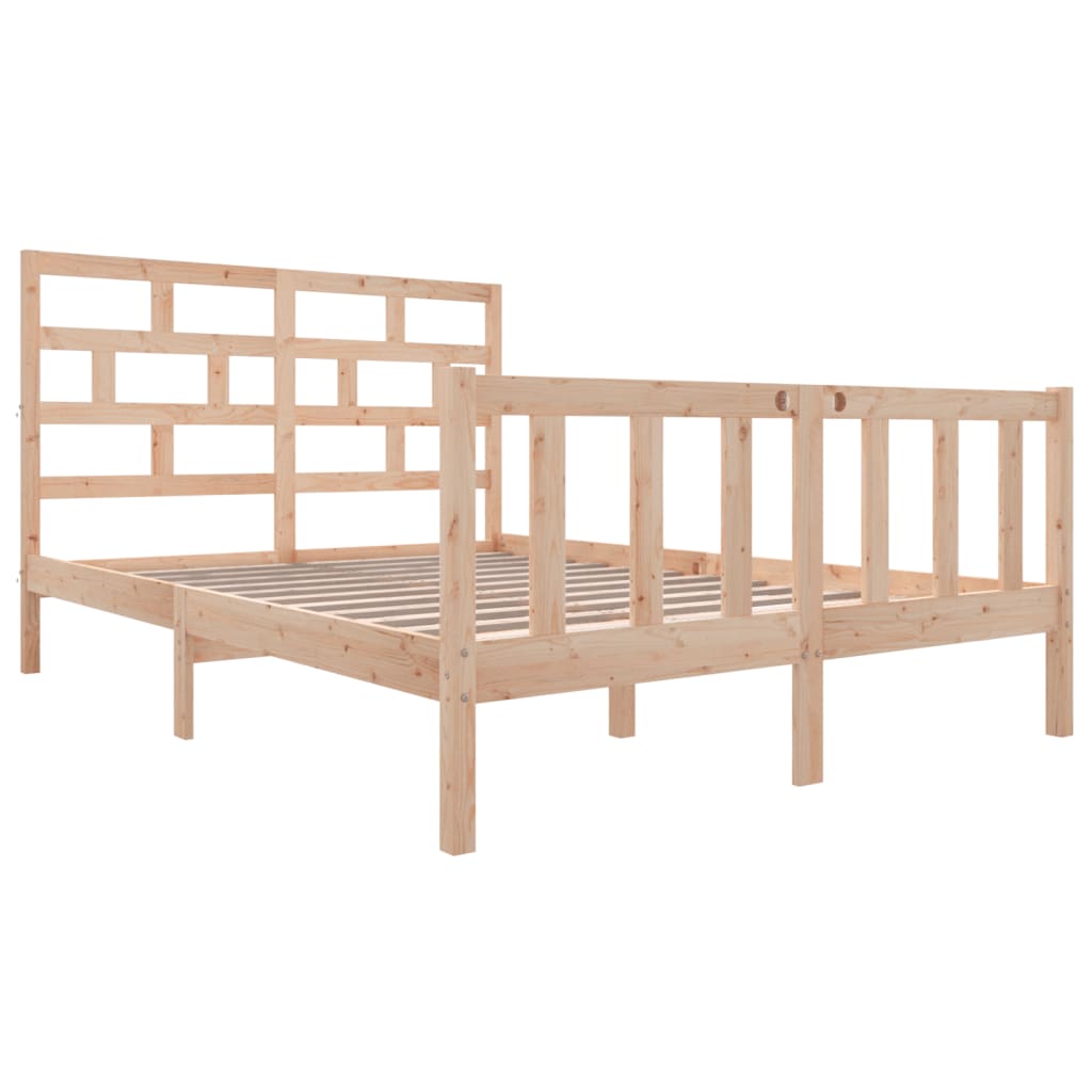 sengeramme 140x200 cm massivt træ