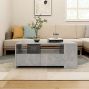 sofabord 102x55x42 cm konstrueret træ betongrå