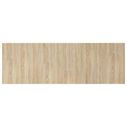 sengegærde 240x1,5x80 cm konstrueret træ sonoma-eg