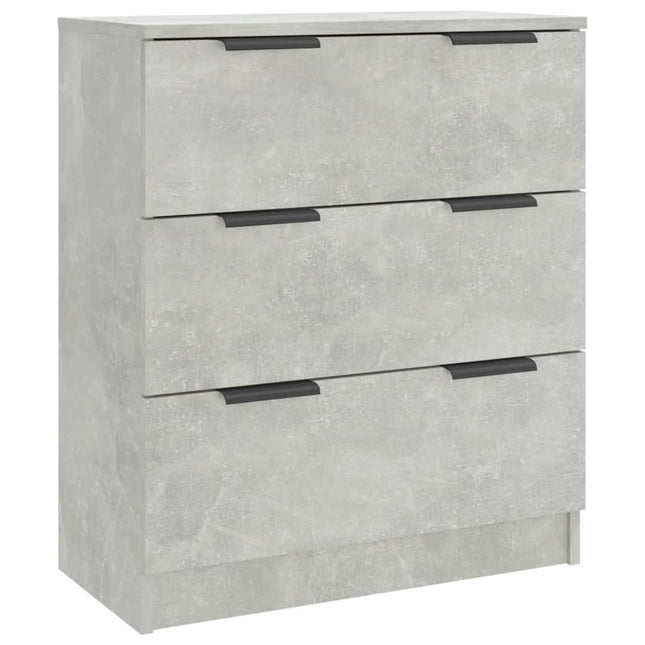 skænk 60x30x70 cm konstrueret træ betongrå