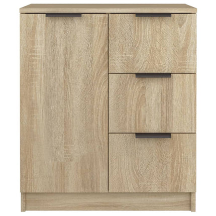 skænk 60x30x70 cm konstrueret træ sonoma-eg