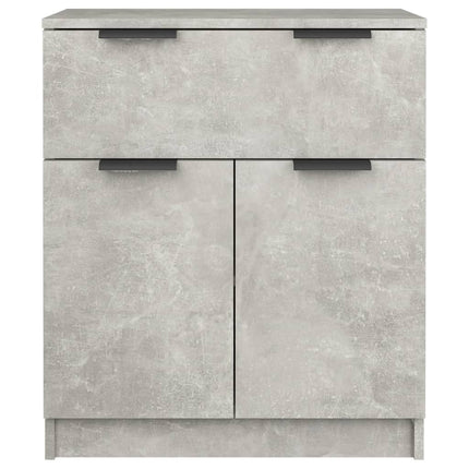 skænk 60x30x70 cm konstrueret træ betongrå