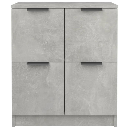 skænk 60x30x70 cm konstrueret træ betongrå