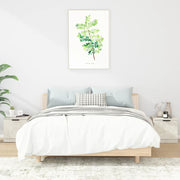 sengebord 40x39x40 cm 2 stk. betongrå