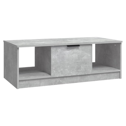 sofabord 102x50x36 cm konstrueret træ betongrå