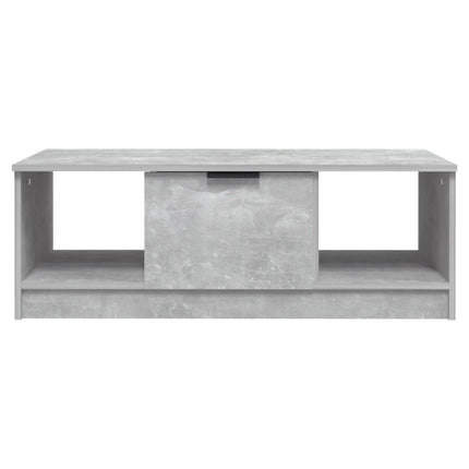 sofabord 102x50x36 cm konstrueret træ betongrå