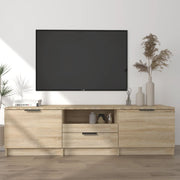 TV-skab Sonoma eg 140x35x40 cm konstrueret træ