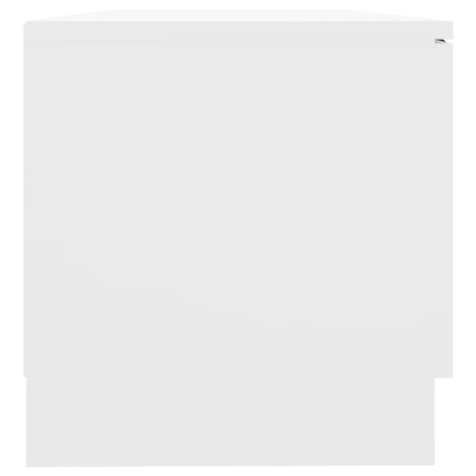 tv-borde 2 stk. 80x35x36,5 cm konstrueret træ hvid