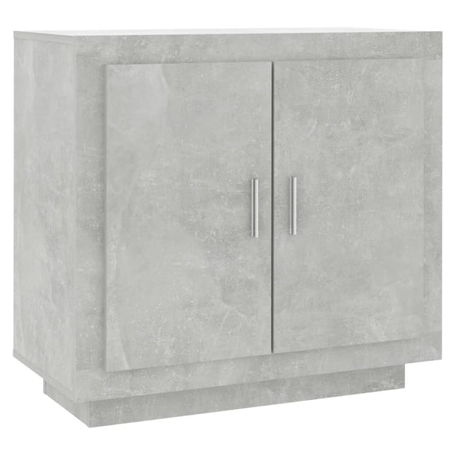 skænk 80x40x75 cm konstrueret træ betongrå