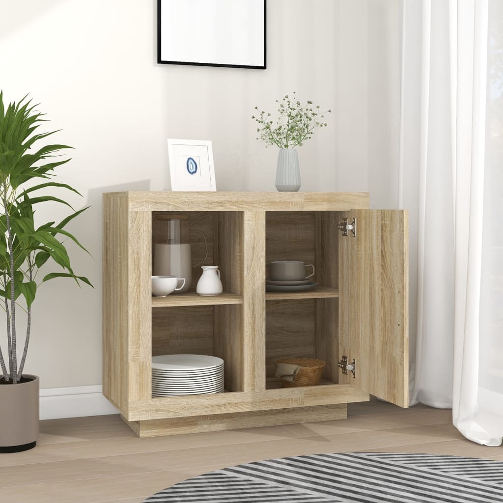 skænk 80x40x75 cm sonoma-eg