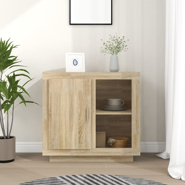 skænk 80x40x75 cm sonoma-eg