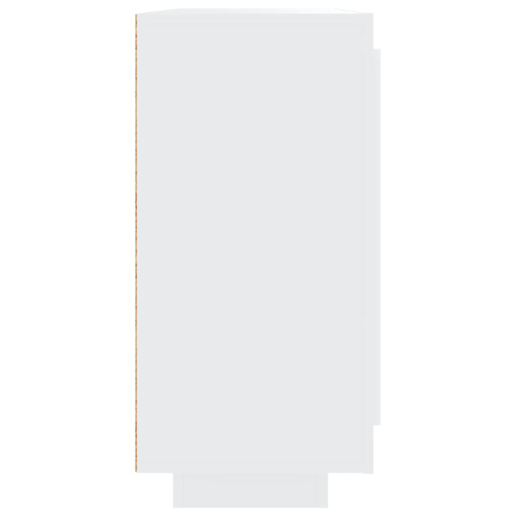 skænk 92x35x75 cm konstrueret træ hvid