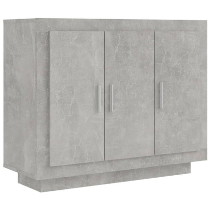 skænk 92x35x75 cm konstrueret træ betongrå