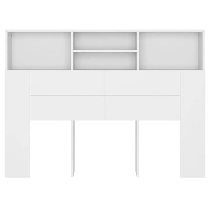 sengegavlskab hvid 140x19x103,5 cm