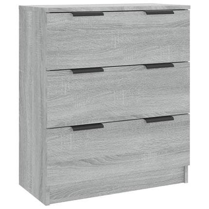 skænk 60x30x70 cm konstrueret træ grå sonoma-eg