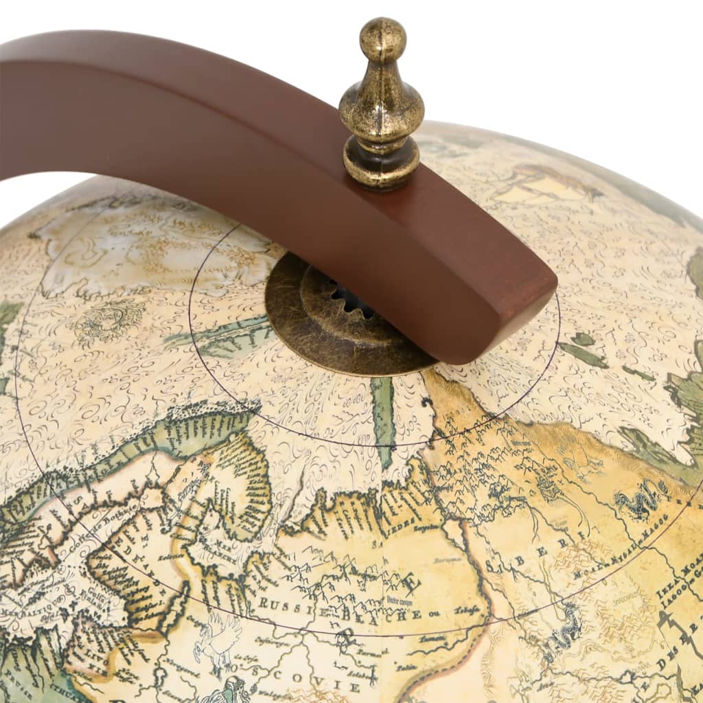 globus-bar massivt eukalyptustræ brun