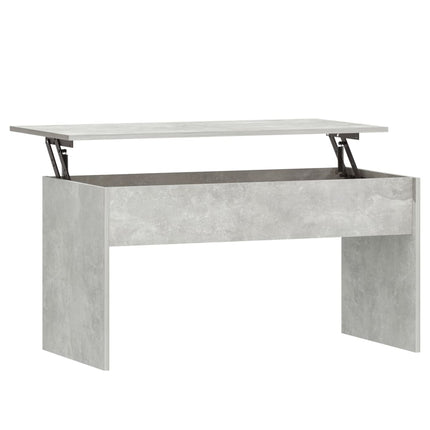 sofabord 102x50,5x52,5 cm konstrueret træ betongrå