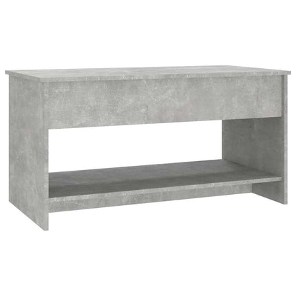 sofabord 102x50x52,5 cm konstrueret træ betongrå