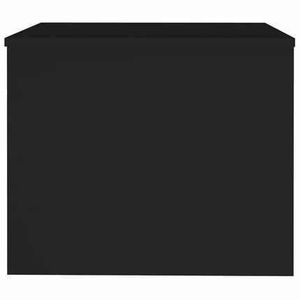 sofabord 80x50x40 cm konstrueret træ sort