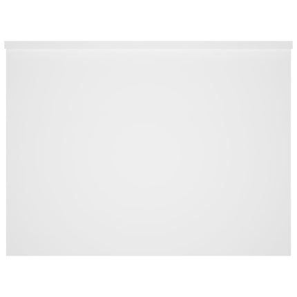 sofabord 80x55,5x41,5 cm konstrueret træ hvid