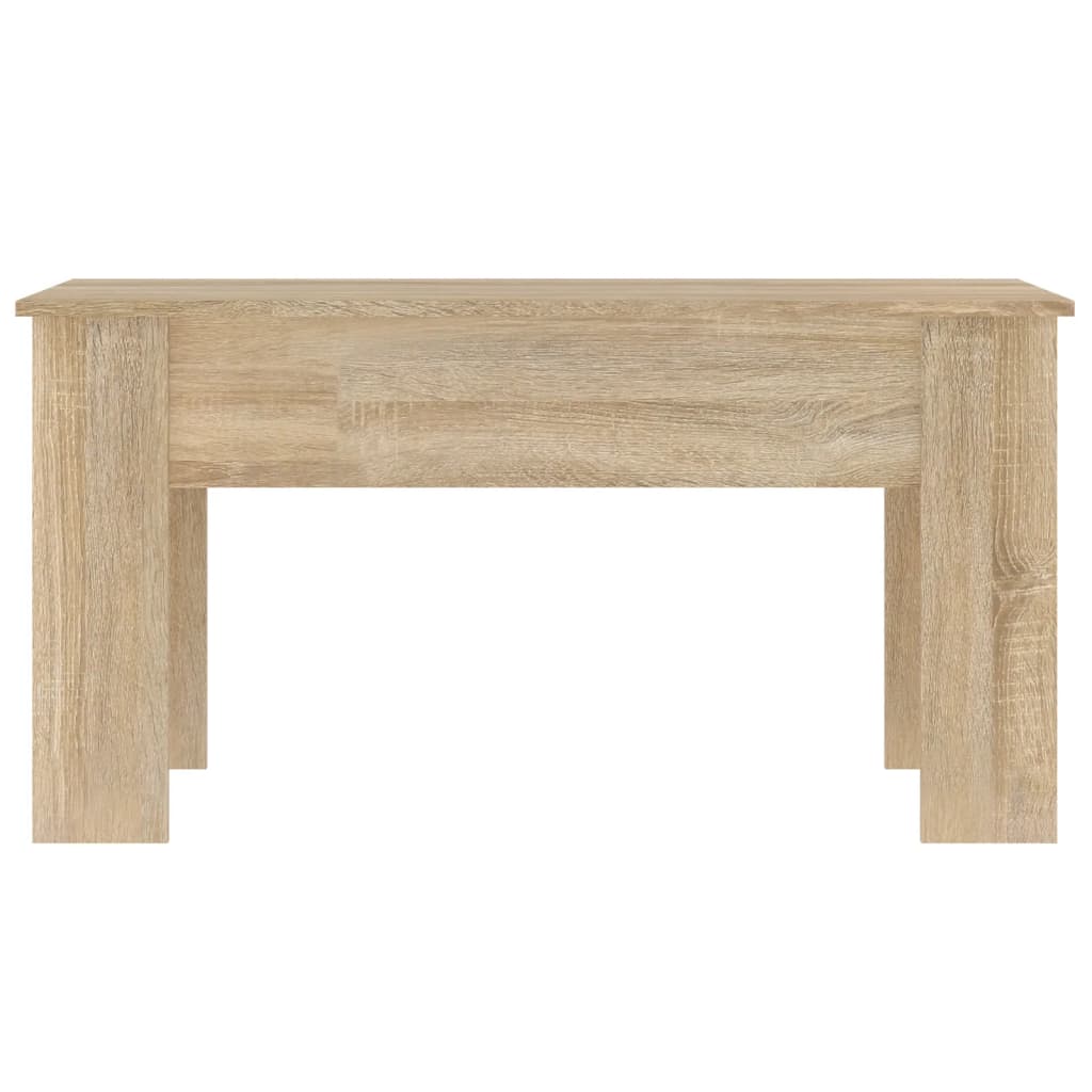 sofabord 101x49x52 cm konstrueret træ sonoma-eg