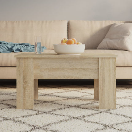 sofabord 79x49x41 cm konstrueret træ sonoma-eg