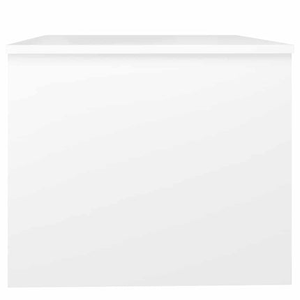 sofabord 80x50x42,5 cm konstrueret træ hvid