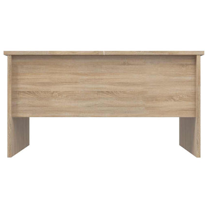 sofabord 80x50x42,5 cm konstrueret træ sonoma-eg