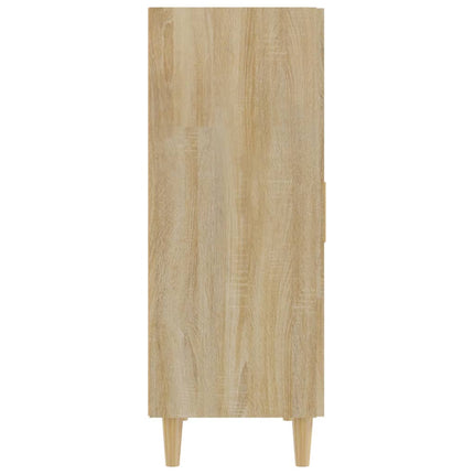 skænk 70x34x90 cm konstrueret træ sonoma-eg
