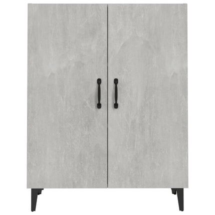 skænk 70x34x90 cm konstrueret træ betongrå