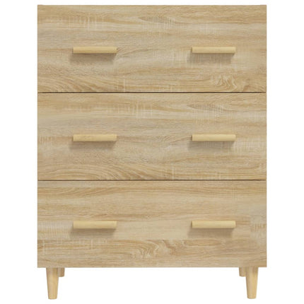 skænk 70x34x90 cm konstrueret træ sonoma-eg