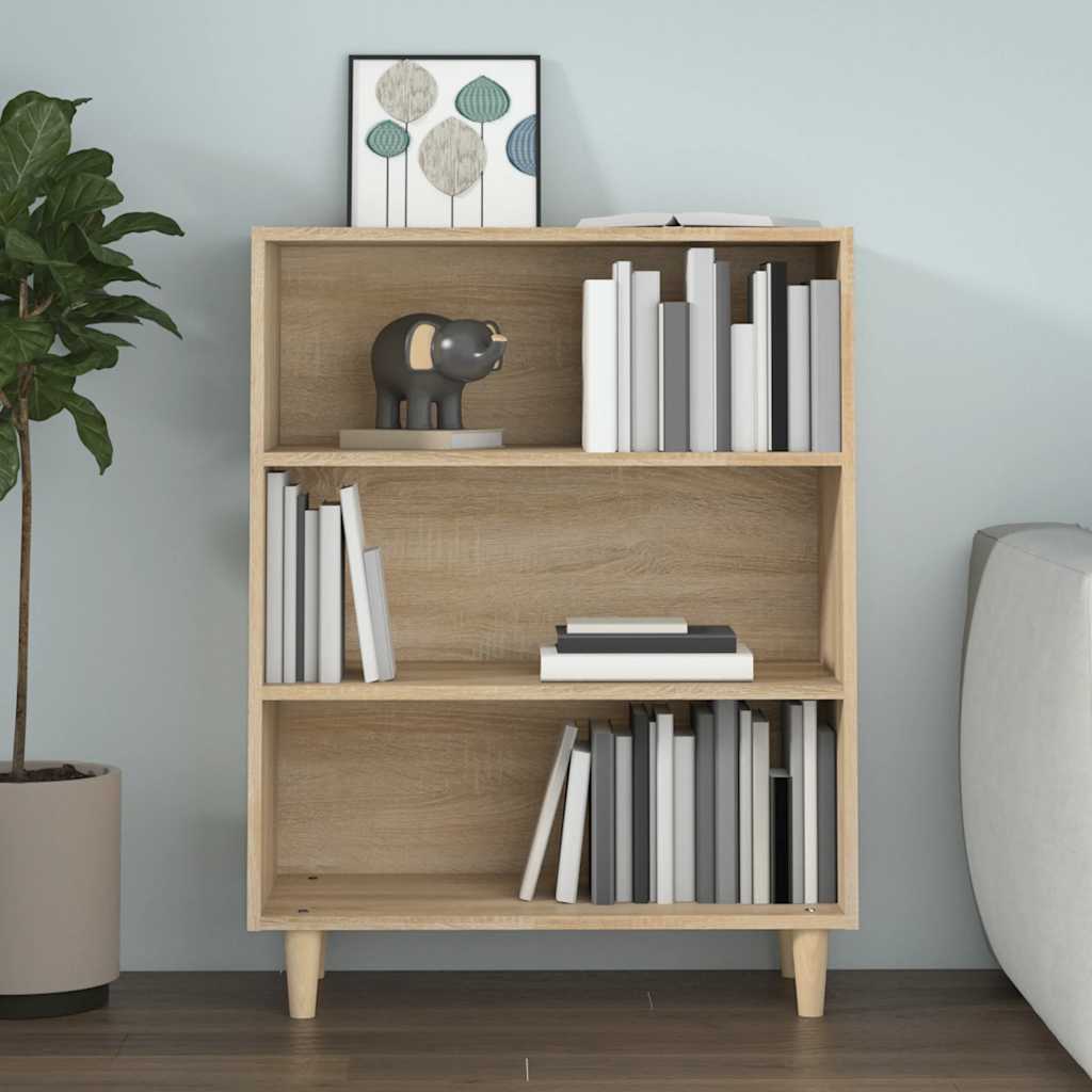 skænk 69,5x32,5x90 cm konstrueret træ sonoma-eg