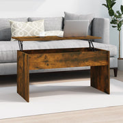 sofabord 102x50,5x52,5 cm konstrueret træ røget egetræsfarve