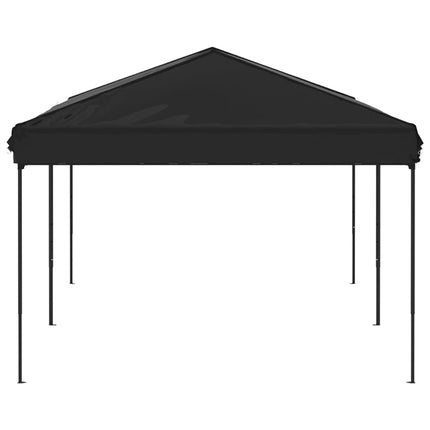 foldbart festtelt 3x6 m sort