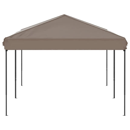 foldbart festtelt 3x6 m gråbrun