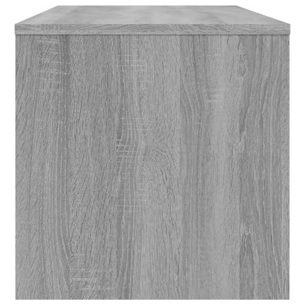 tv-bord 100x40x40 cm konstrueret træ grå sonoma-eg