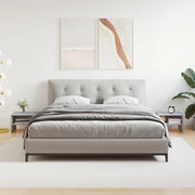 sengeborde 2 stk. 40x30x30 cm konstrueret træ grå sonoma-eg