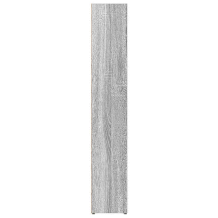 cd-reoler 2 stk. 21x16x93,5 cm konstrueret træ grå sonoma-eg