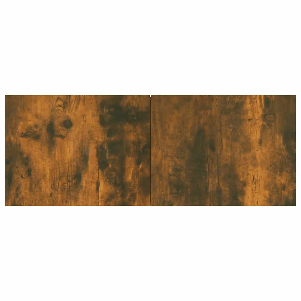 tv-bord 80x30x30 cm konstrueret træ røget egetræsfarve