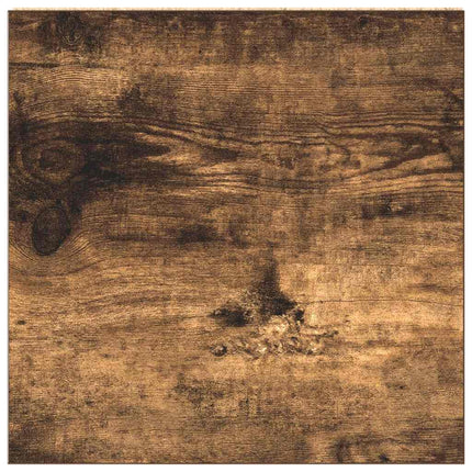 badeværelsesskab 30x30x183,5 cm konstrueret træ røget egetræ