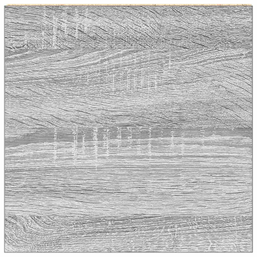 badeværelsesskab 30x30x183,5 cm konstrueret træ grå sonoma-eg