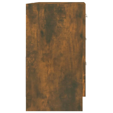 underskab 63x30x54 cm konstrueret træ røget egetræsfarve