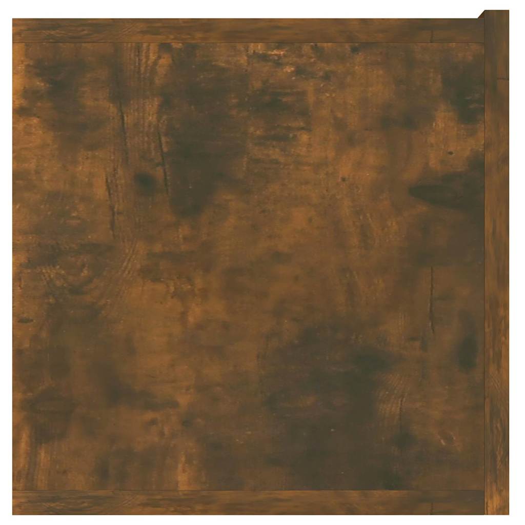 tv-skabe 2 stk. 60x30x30 cm konstrueret træ røget egetræ