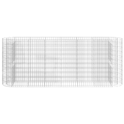 gabion-højbed 260x50x100 cm galvaniseret jern