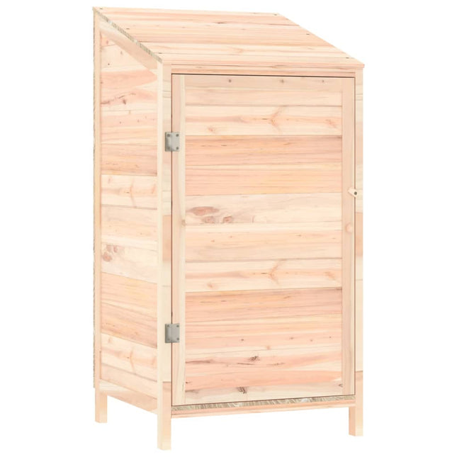 haveskur 55x52x112 cm massivt grantræ