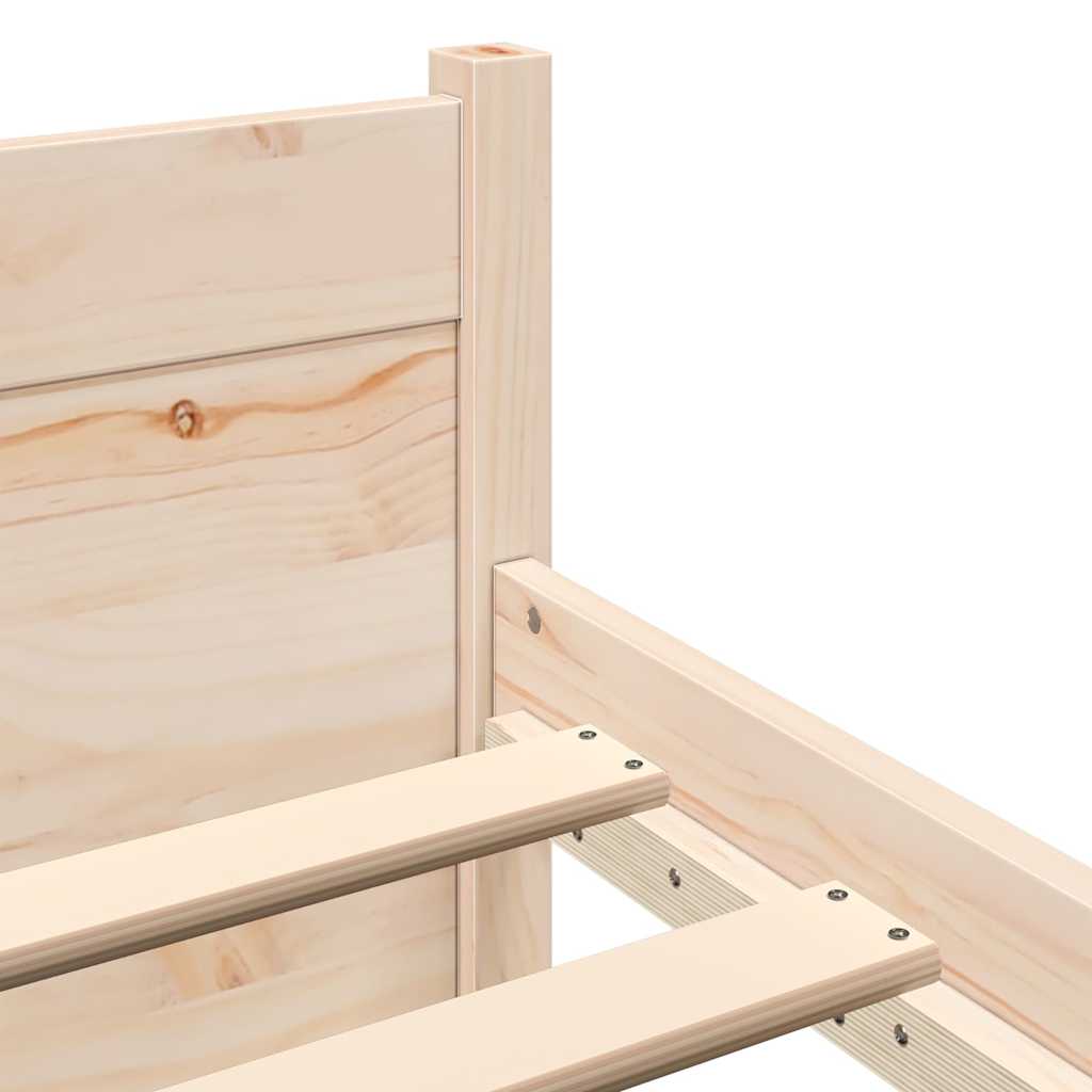 sengeramme 75x190 cm massivt træ