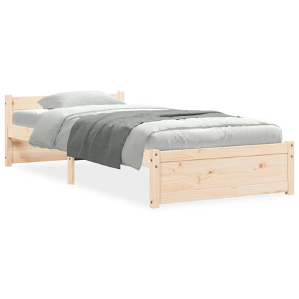 sengeramme 90x190 cm massivt træ