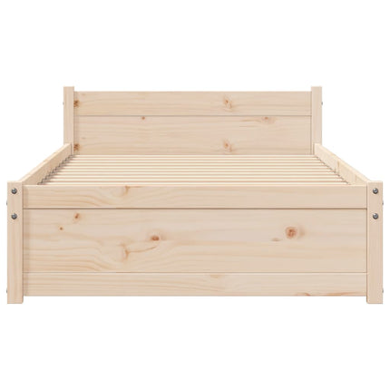 sengeramme 90x190 cm massivt træ
